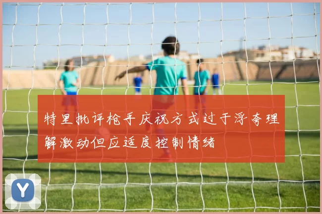 特里批评枪手庆祝方式过于浮夸理解激动但应适度控制情绪